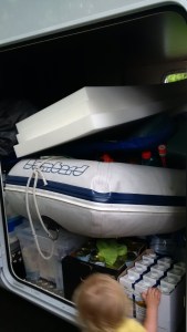 Ja, das ist wirklich ein aufgeblasenes Schlauchboot.