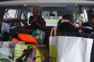 Uos, da wollte doch noch einiges mit aufs Boot!