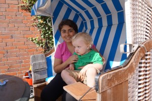 Henri kurz vor seinem wohl verdienten EIs