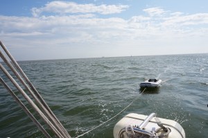 Kleines Boot auf großer Fahrt!