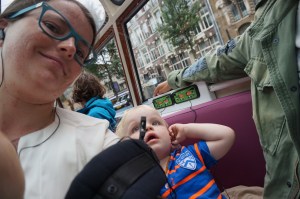 Ab jetzt übernimmt Johana das Fotografieren