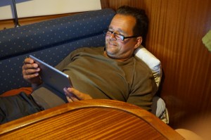 Rüdiger bei der Arbeit