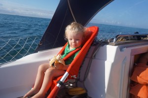 Entspannt Unterhaltung am frühen morgen zwischen Henri und mir. Top Start in den Tag