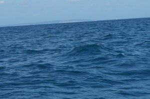 Da hinten um die Ecke wohnt Sophia, also Rüdgers Tochter. Ganz hübsch finde ich.