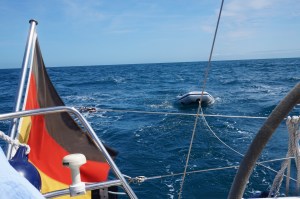 Am Tag zu vor hat es sich noch überschlagen