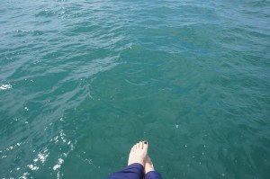 Blau statt braun und damit meine ich nicht meine Füsse.