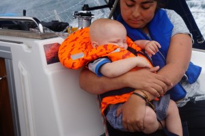 5Minuten später schlafend