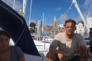 Sehr Stadtnah der Hafen hier